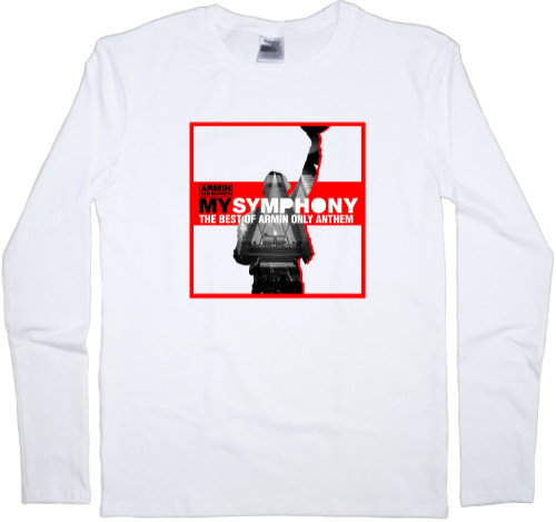 Men's Longsleeve Shirt - My symphony Armin van Buuren - Mfest