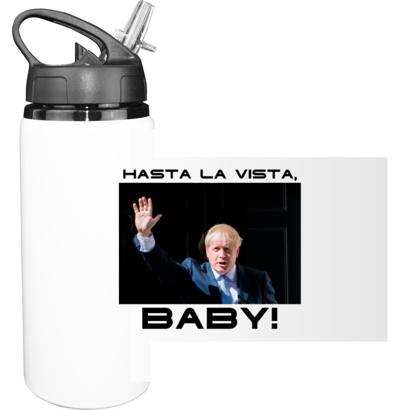 Sport Water Bottle - Hasta la vista, Baby! - Mfest