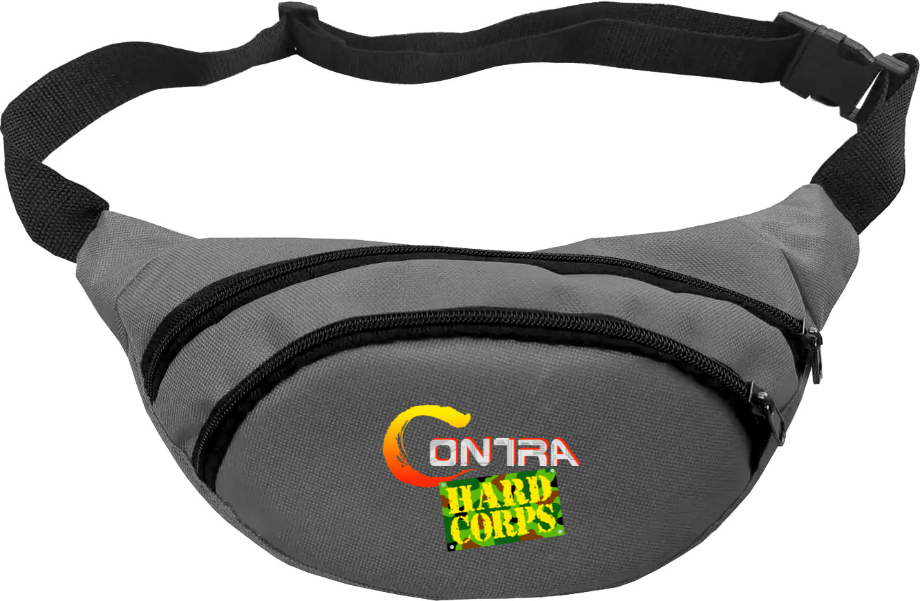 Fanny Pack - Contra: Hard Corps Logo - Mfest