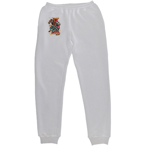 Kids' Sweatpants - Contra: Hard Corps Sega - Mfest