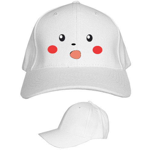 Kids' Baseball Cap 6-panel - Удивленный Пикачу - Mfest