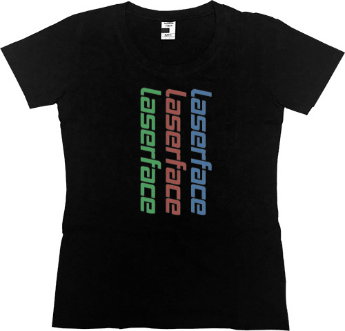 Women's Premium T-Shirt - Laserface - Mfest