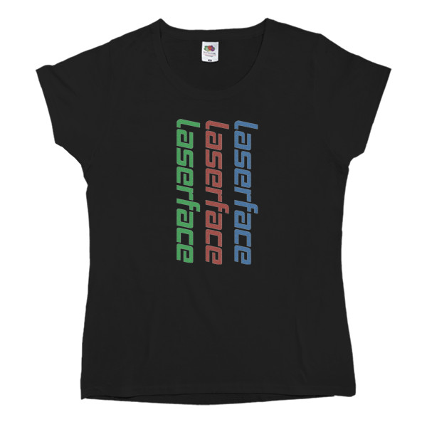 Women's T-shirt Fruit of the loom - Laserface - Mfest