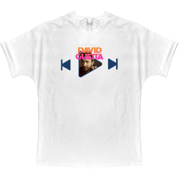 T-shirt Oversize - David Guetta - Mfest