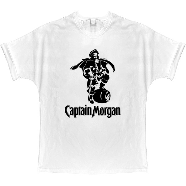 T-shirt Oversize - Captain Morgan - Mfest