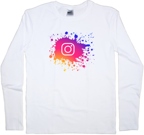 Men's Longsleeve Shirt - Instagram - Mfest