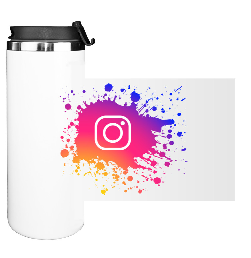 Water Bottle on Tumbler - Instagram - Mfest