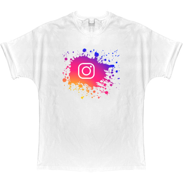 T-shirt Oversize - Instagram - Mfest