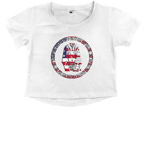 Kids' Premium Cropped T-Shirt - Tyga Last King - Mfest