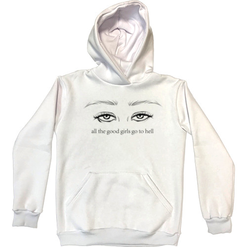 Kids' Premium Hoodie - all the good girls go to hell - billie eilish - Mfest