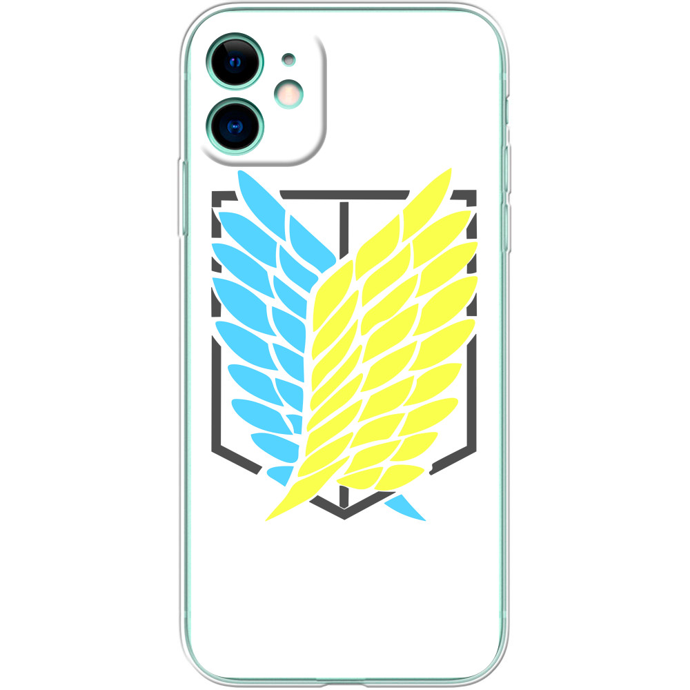 iPhone Case - атака титанів (корпус: зсу) - Mfest