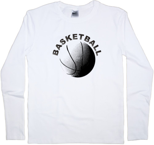 Men's Longsleeve Shirt - Basketball. Спорт - Mfest