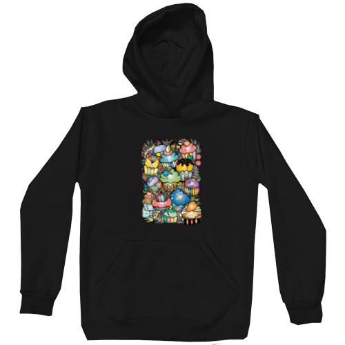 Unisex Hoodie - Капкейки. 8 марта - Mfest