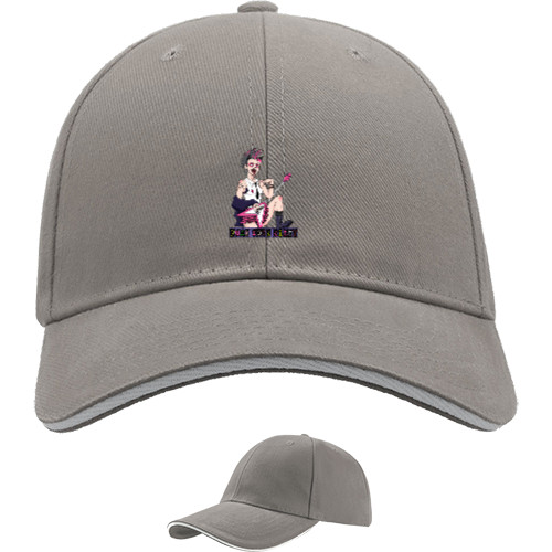 Sandwich Baseball Cap - Punk rock kitty - Mfest