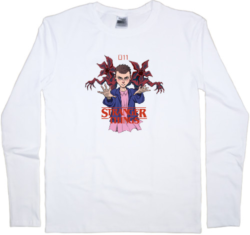 Kids' Longsleeve Shirt - Очень странные дела - Mfest