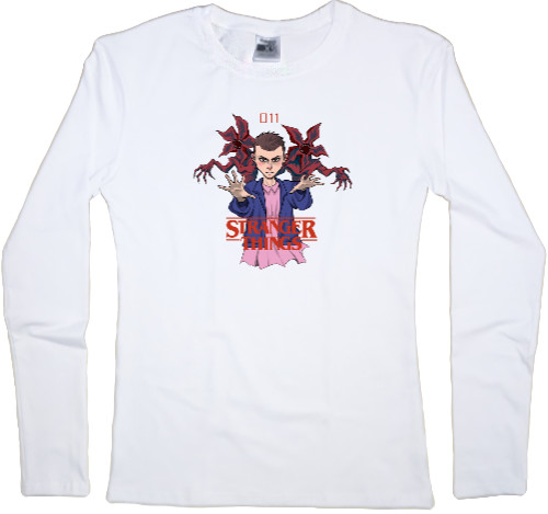 Women's Longsleeve Shirt - Очень странные дела - Mfest