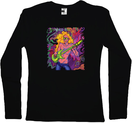 Women's Longsleeve Shirt - Psychedelic Rock - Mfest