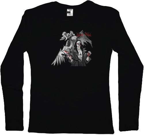 Women's Longsleeve Shirt - Black metal - Mfest