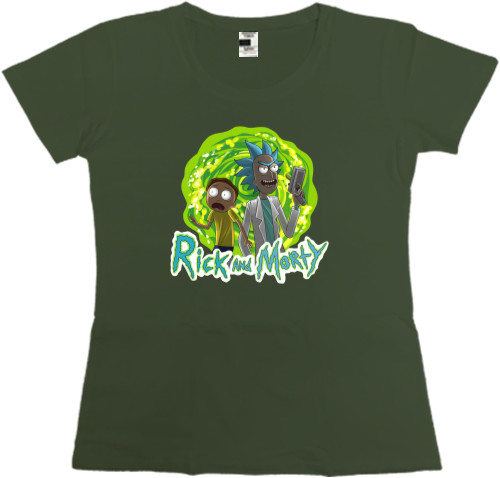 Women's Premium T-Shirt - Rick and Morty - Mfest