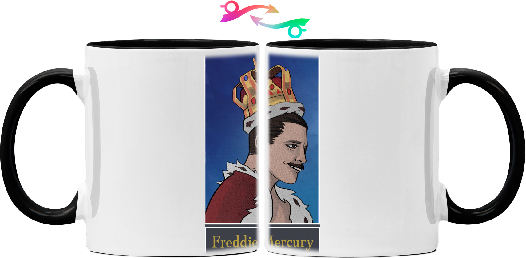 Mug - Freddie Mercury. Фредди Меркьюри. Queen - Mfest