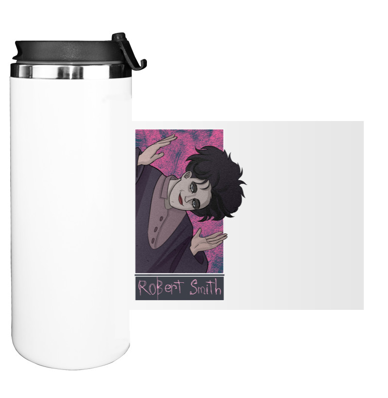 Water Bottle on Tumbler - Robert Smith. The Cure - Mfest