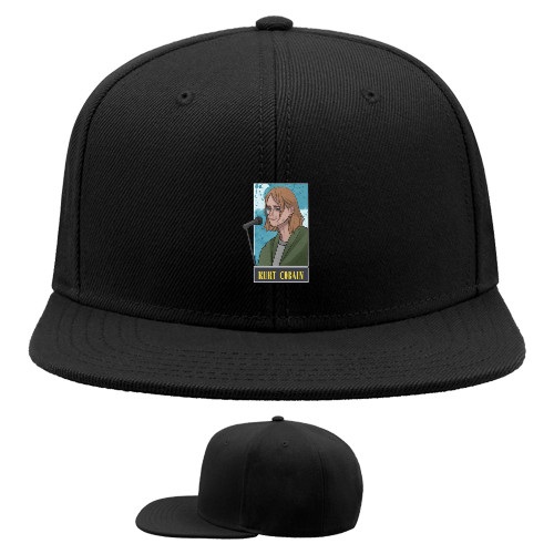 Snapback Baseball Cap - Kurt Cobain - Mfest