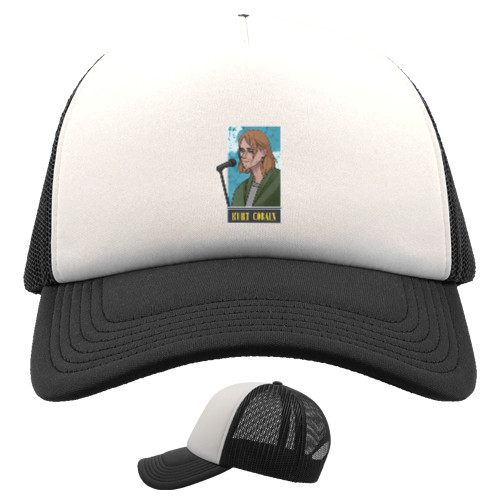 Kids' Trucker Cap - Kurt Cobain - Mfest