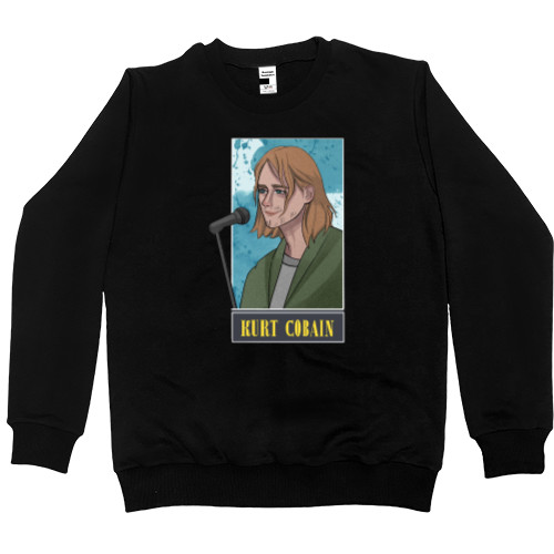 Men’s Premium Sweatshirt - Kurt Cobain - Mfest