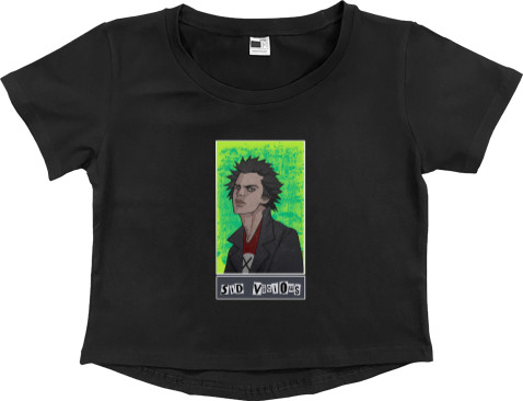 Women's Cropped Premium T-Shirt - Sid Vicious - Mfest