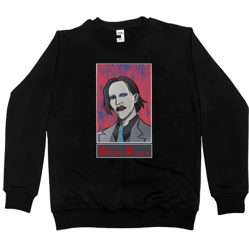 Women's Premium Sweatshirt - Marilyn Manson. - Mfest