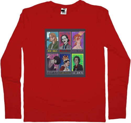 Men's Longsleeve Shirt - Rock Legends - Mfest