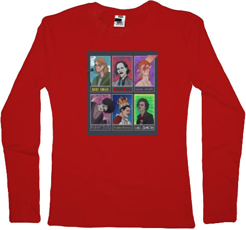 Women's Longsleeve Shirt - Rock Legends - Mfest