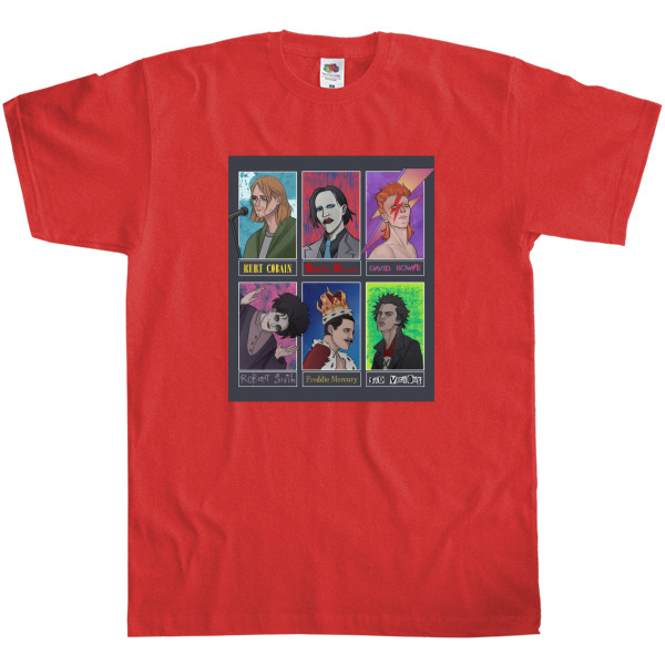 Kids' T-Shirt Fruit of the loom - Rock Legends - Mfest