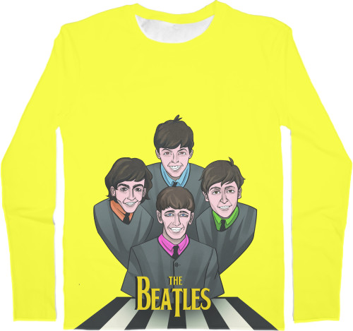 Men's Longsleeve Shirt 3D - The Beatles - Mfest