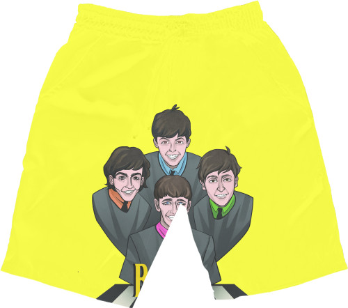 Men's Shorts 3D - The Beatles - Mfest