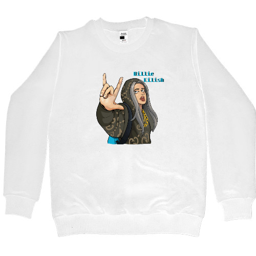 Women's Premium Sweatshirt - Billie Eilish - Mfest