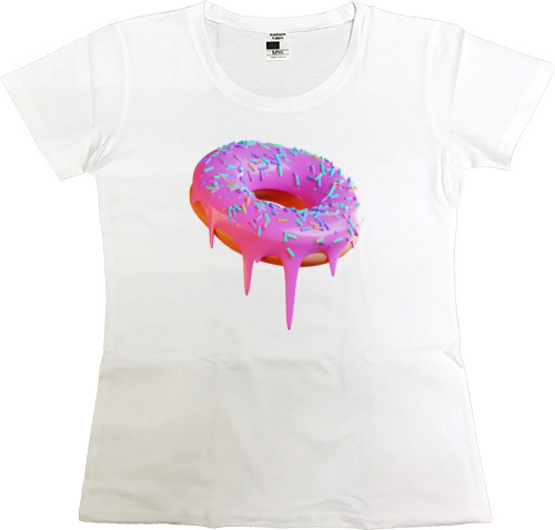 Women's Premium T-Shirt - DONUT - Mfest