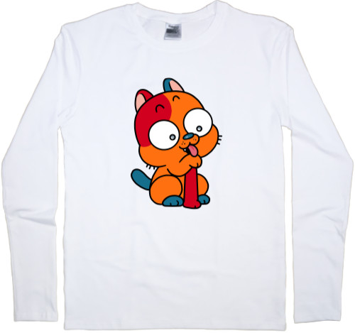 Kids' Longsleeve Shirt - KUTE KITTY #2 - Mfest