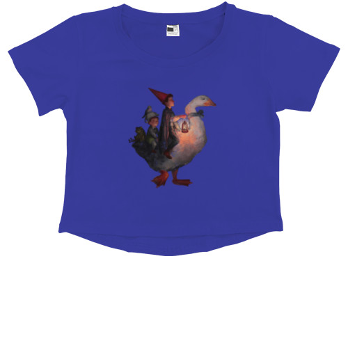 Kids' Premium Cropped T-Shirt - Over the Garden Wall | По ту сторону изгороди - Mfest