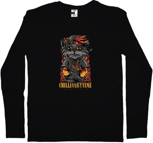 Kids' Longsleeve Shirt - Chill Everytime - Mfest