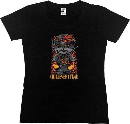 Women's Premium T-Shirt - Chill Everytime - Mfest