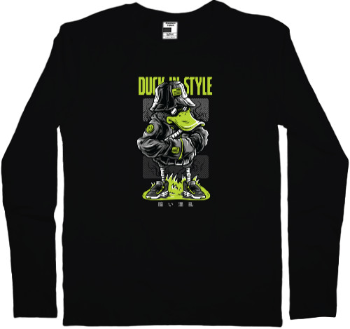 Men's Longsleeve Shirt - Duck in Style - Mfest