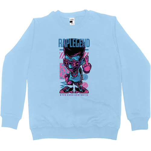 Kids' Premium Sweatshirt - Rap Legend - Mfest