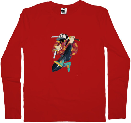 Kids' Longsleeve Shirt - Devil Ninja - Mfest