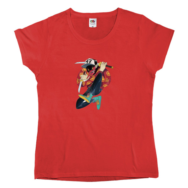 Women's T-shirt Fruit of the loom - Devil Ninja - Mfest