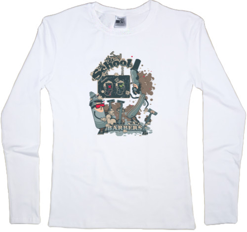 Women's Longsleeve Shirt - BARBER - Mfest