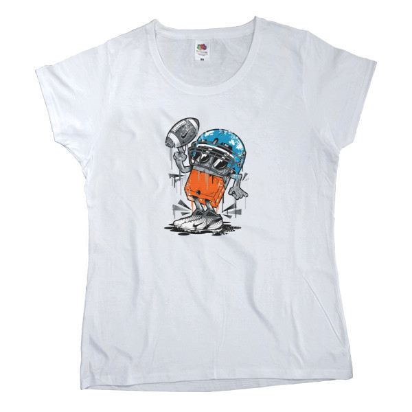 Women's T-shirt Fruit of the loom - Nike - Mfest