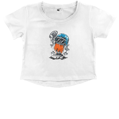 Kids' Premium Cropped T-Shirt - Nike - Mfest