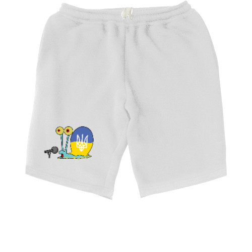 Kids' Shorts - Gary the Snail supports Ukraine - Mfest