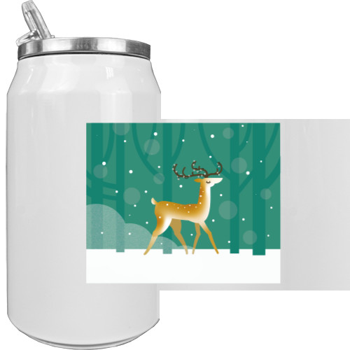 Aluminum Can - New Year DEER - Mfest